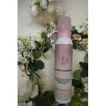 Shampoing crème fouettée pour cils, mousse nettoyante  douce pour  sou